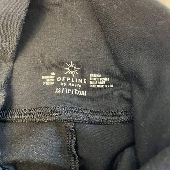Aerie Offline High Rise Legging Biker Shorts 7inch - Picture 6 of 6